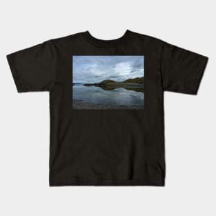 Cloudy day at sea Kids T-Shirt